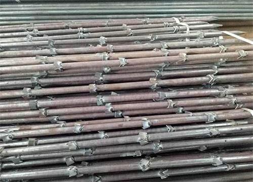 市北隧道钢花管